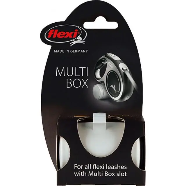 Flexi Poepzakhouder/Snackbox Grijs Gratis Retour