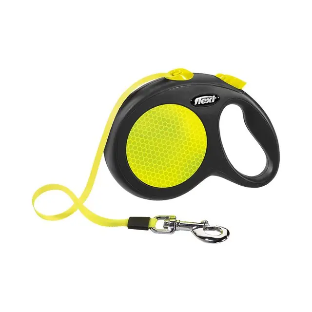 Flexi Rollijn New Neon Tape Hondenriem L 5meter Laatste Versie