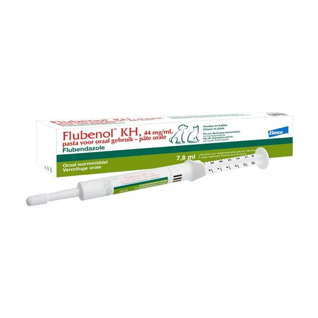Beperkt Aanbod Flubenol ontwormingspasta hond/kat 7,8ml