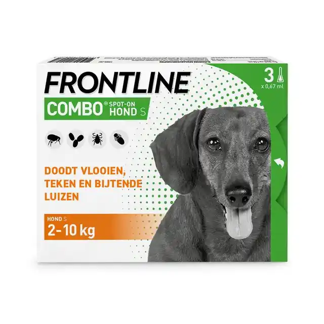 Beperkt Aanbod Frontline Combo Hond Small 2-10kg 3-Pipetten