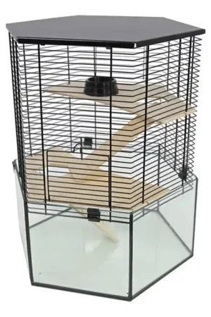Interzoo Hamsterkooi Vision Hexo XL 58x53 cm Meest Verkocht