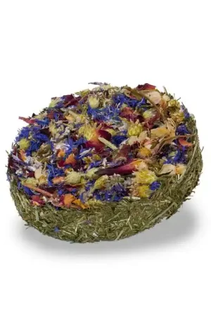 JR-Farm Knaagdiersnack Hooi en Bloementaart 75 gram Bestseller