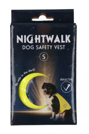 Shop Nu Nightwalk Dog Safety Vest Yel Small