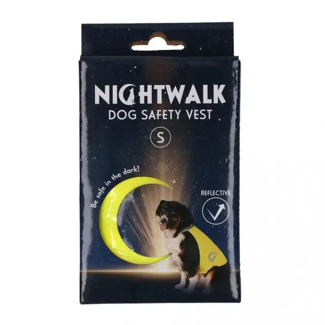 Shop Nu Nightwalk Dog Safety Vest Yel Small