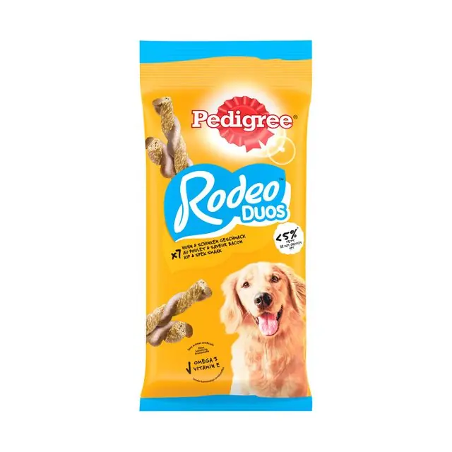 Speciale Aanbieding Pedigree Rodeo Duo Hondensnack Kip&Bacon 123gr