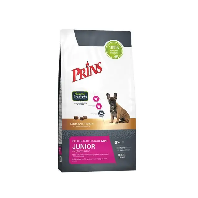 Seizoensaanbieding Prins Protection Croque Mini Junior Hondenvoer Performance 2kg