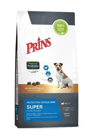 Beperkt Aanbod Prins Protection Croque Mini Super Performance Unizak Hondenvoer 10 kg