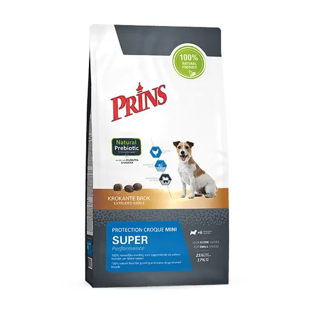 Beperkt Aanbod Prins Protection Croque Mini Super Performance Unizak Hondenvoer 10 kg