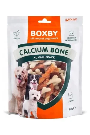Tijdelijk Beschikbaar Proline Boxby Hondensnack XL Valuepack 360 gram Calciumbone
