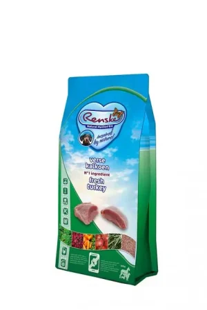 Superprijs Renske Super Premium Senior Graanvrij Verse Kalkoen Hondenvoer 2 kg