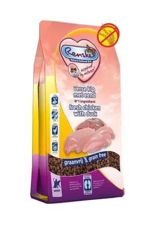 Alleen Vandaag Renske Super Premium Droog Kat Adult Eend Kattenvoer 6 kg