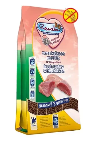Alleen Vandaag Renske Super Premium Droog Kat Kitten Kalkoen&Kip Kattenvoer 6 kg