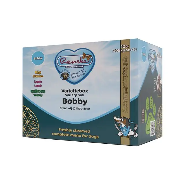 Uitverkoop Renske Vers Hond Adult Graanvrij Hondenvoer Mix 12-Pack
