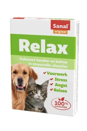 Shop Nu Sanal Relax Hond en Kat 15 Tabletten < 20kg