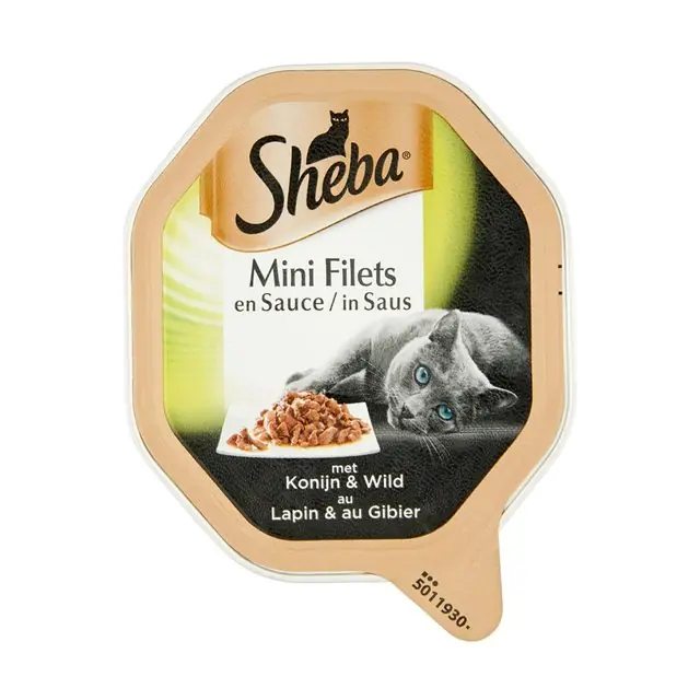 Sheba Selection Alu Saus Kattenvoer Konijn&Wild 85gr Fabrieksprijs