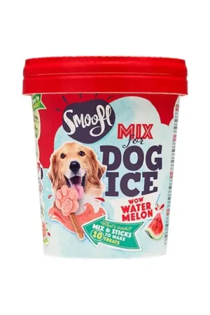 Smoofl Mix voor Hondenijs - Watermeloen Flitsaanbieding