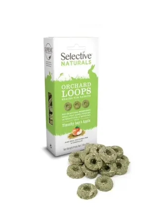 Supreme Selective Knaagdiersnack Orchard Loops 80gram Beperkte Voorraad