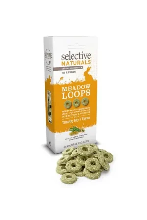 Supreme Selective Knaagdiersnack Meadow-Loops 80gr Direct Verzonden