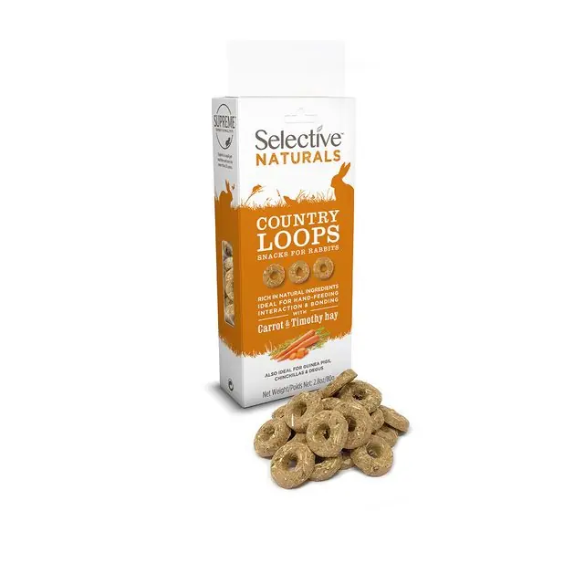 Fabrieksprijs Supreme Selective Knaagdiersnack Natural-Loops-Country 80gr