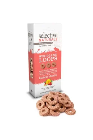 Snelle Levering Supreme Selective Knaagdiersnack Woodland-Loops 80gr