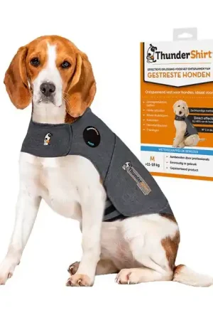 Thundershirt Anti-stress Hondenvest M - 11-18kg Favoriet