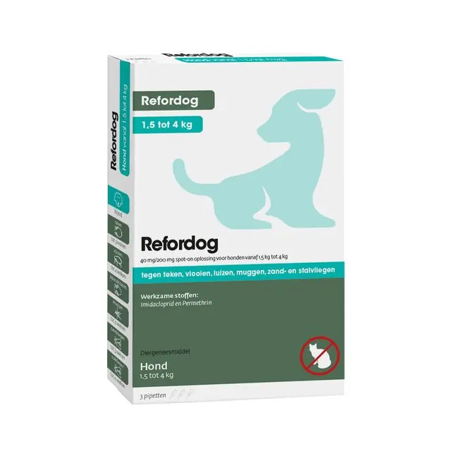 Refordog Spot-On 1,5-4 kg Op = Op