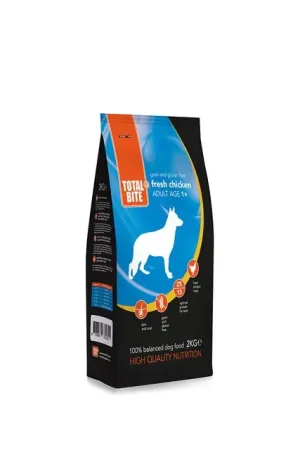 Total Bite Dog Adult Fresh Chicken Hondenvoer 2 kg Gecertificeerd