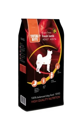 Total Bite Dog Adult Fresh Lamb Hondenvoer 10 kg Laatste Kans