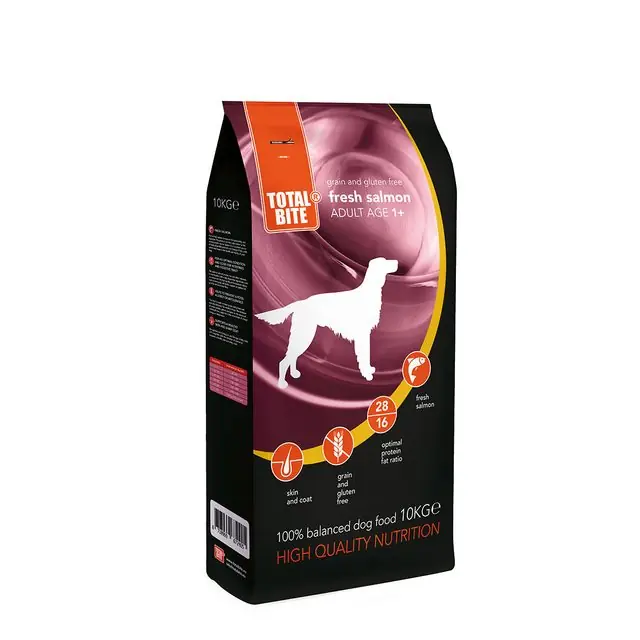 Shop Nu Total Bite Dog Adult Fresh Salmon Hondenvoer 10 kg