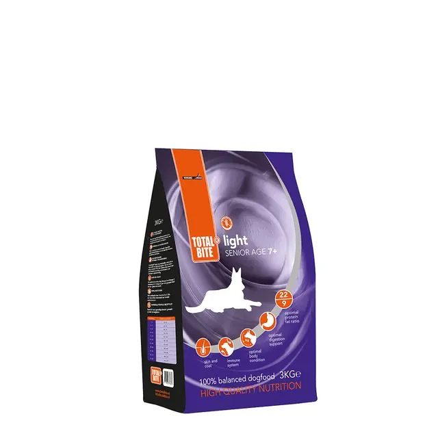Total Bite Dog Light Senior Hondenvoer 3 kg Gratis Retour