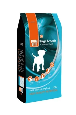 Total Bite Dog Puppy Large Breeds Hondenvoer 12 kg Must-Have