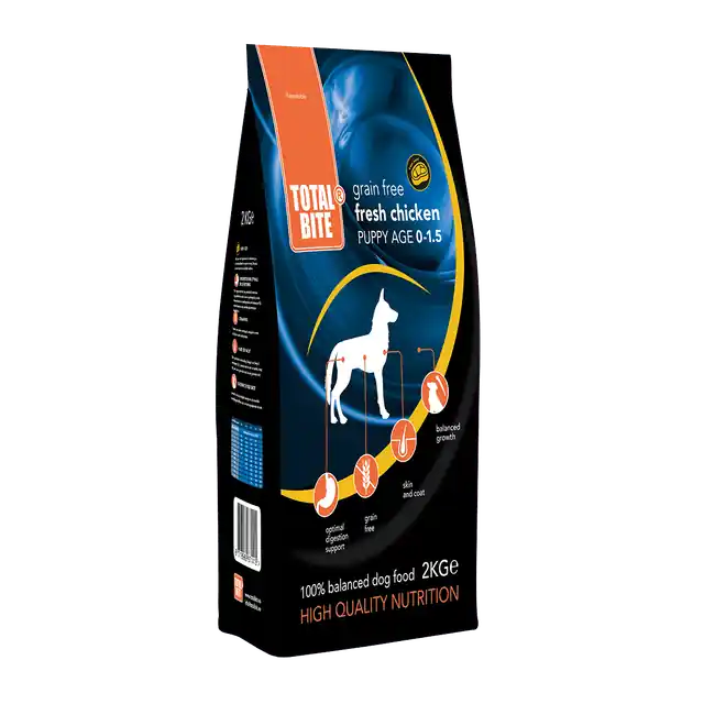 Total Bite Dog Puppy Fresh Chicken Hondenvoer 2 kg Korting