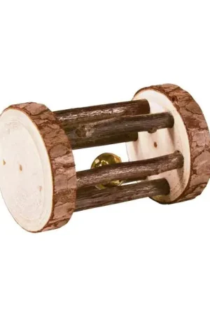 Laatste Kans Trixie Natural Living Speelrol met Belletje ø5x7cm