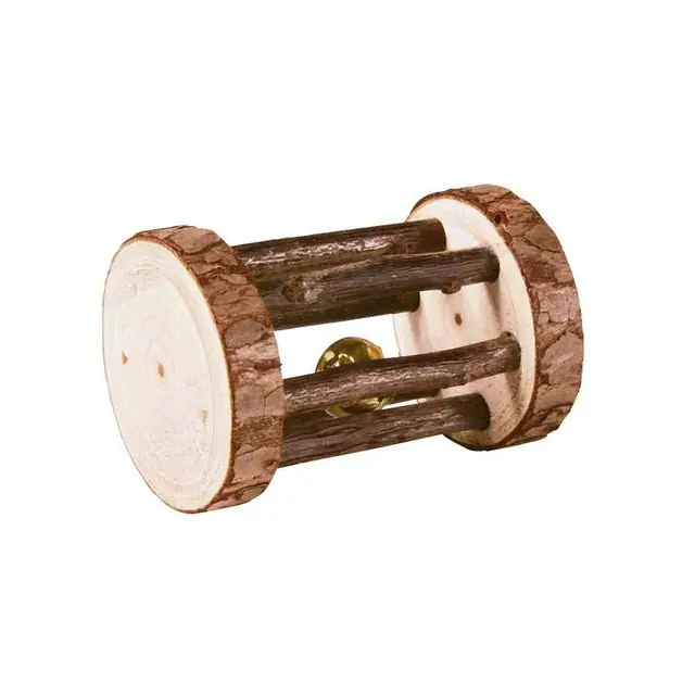 Laatste Kans Trixie Natural Living Speelrol met Belletje ø5x7cm