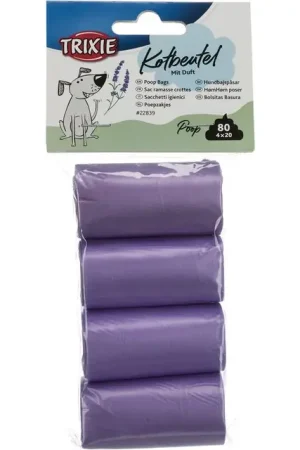 Actieprijs Trixie Lavendel Poepzakjes 4 x 20 stuks