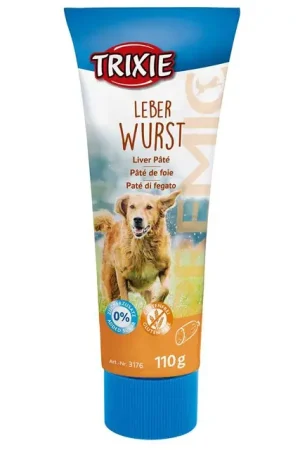 Beperkte Voorraad Trixie Premio Leverworstpasta Tube Hondensnack 110gram