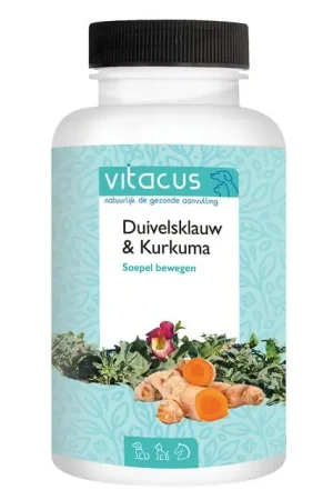Vitacus Duivelsklauw & Kurkuma 60 caps Beperkte Voorraad
