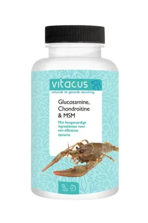 Vitacus Glucosamine, Chondroïtine & MSM 60 tabl Betaalbaar