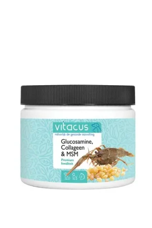 Vitacus Glucosamine Collageen & MSM 150 gr Gecertificeerd