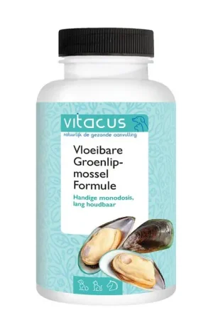 Vitacus Groenlipmossel vloeibaar 30 Monodosis caps Aanbieding