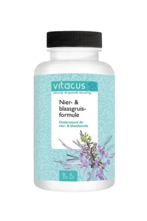 Vitacus Nier-& blaasgruisformule 60 caps Gratis Retour