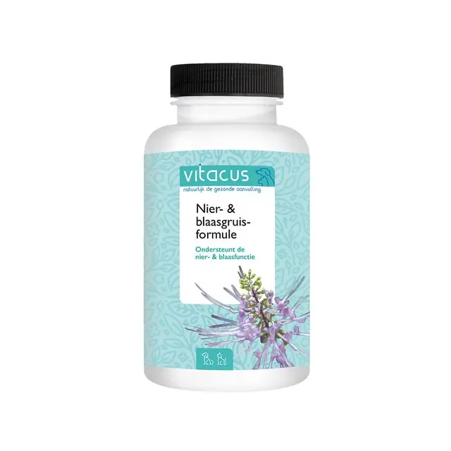 Vitacus Nier-& blaasgruisformule 60 caps Gratis Retour