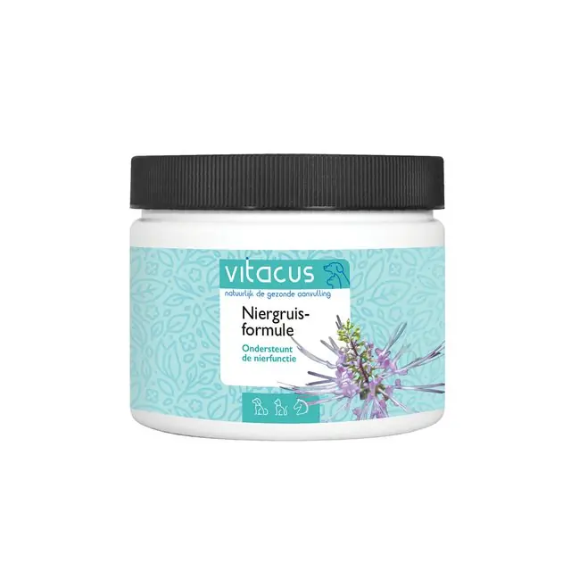 Laatste Versie Vitacus Niergruis formule (Nierthee) 100 gr