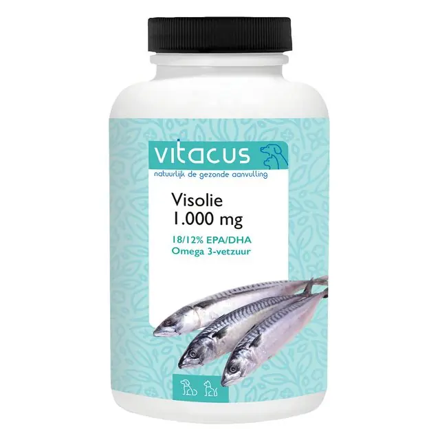 Favoriet Vitacus Visolie 1.000mg 120 caps