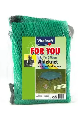 Vitakraft afdeknet voor Vitakraft Outdoorrren Verzinkt 125x60cm Gereduceerde Prijs