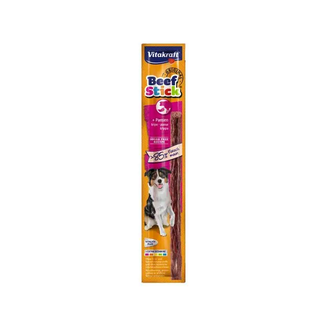 Vitakraft Beef-Stick Hondensnack Original Pens 12gr Nieuw