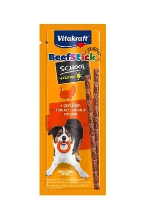 Vitakraft BeefStick School Hondensnack Gevogelte 20gram Laatste Kans