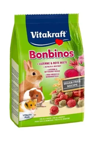 Aanbieding Vitakraft Bonbinos Konijn- en Knaagdiersnack 40 gram