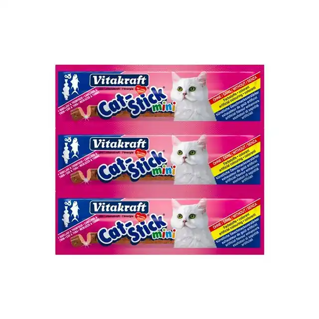 Vitakraft Cat Stick Mini Kattensnack Kabeljauw&Koolvis Lage Kosten