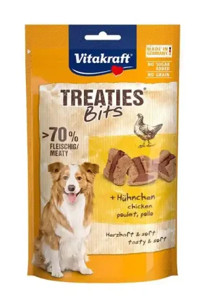 Vitakraft Treaties Bits Hondensnack 120gram Kip ‘Bacon-Style‘ Seizoensaanbieding